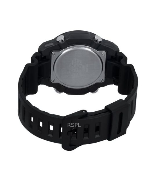 카시오 G-Shock 아날로그 디지털 레진 스트랩 블랙 다이얼 솔라 AQ-S820W-1AV 100M 남성용 시계
