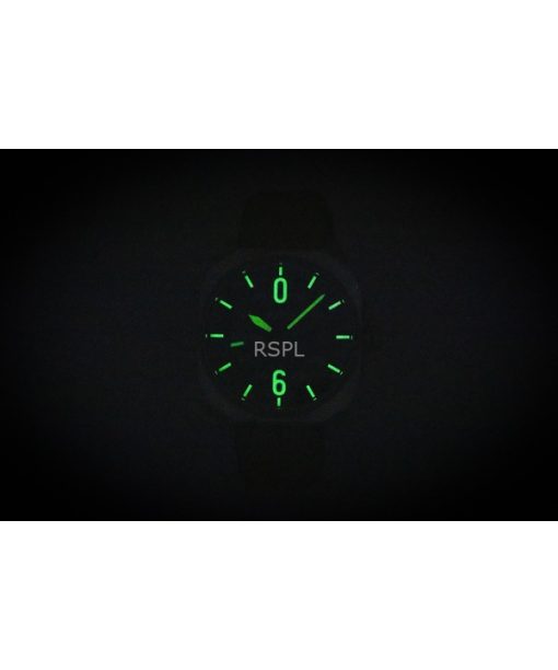 AVI-8 Bell X-1 마크버스터 가죽 스트랩 그래파이트 블랙 다이얼 오토매틱 AV-4115-01 남성용 시계