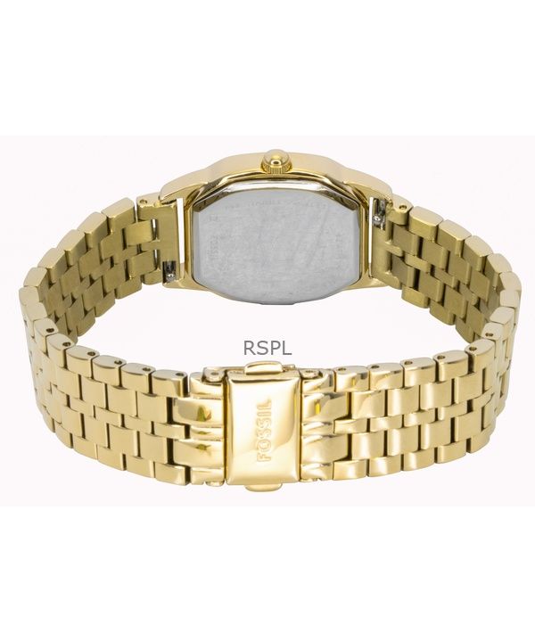 Fossil Harlow 골드톤 스테인리스 스틸 크림 다이얼 쿼츠 ES5361 여성용 시계 3 Fossil Harlow 골드톤 스테인리스 스틸 크림 다이얼 쿼츠 ES5361 여성용 시계