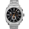 Fossil Machine 크로노그래프 스테인리스 스틸 블랙 다이얼 쿼츠 FS6095 남성용 시계