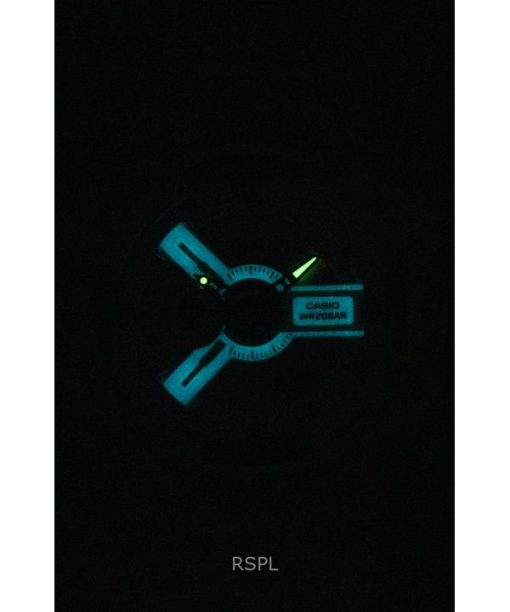 카시오 G-Shock 아날로그 디지털 레진 스트랩 화이트 다이얼 쿼츠 GA-110HDS-7A 200M 남성용 시계