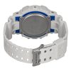 카시오 G-Shock 아날로그 디지털 레진 스트랩 화이트 다이얼 쿼츠 GA-110HDS-7A 200M 남성용 시계