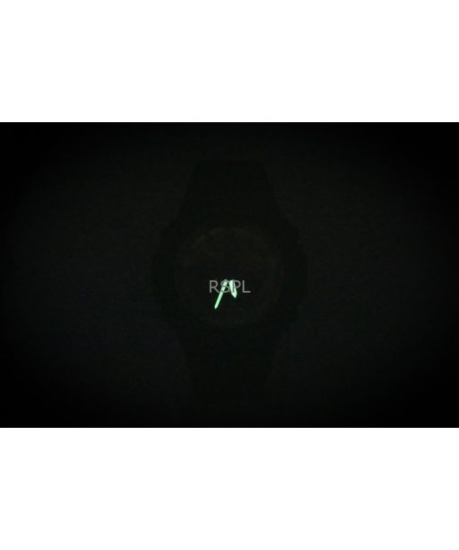 카시오 G-Shock 아날로그 디지털 레진 스트랩 오렌지 다이얼 쿼츠 GA-2100FLS-8A4 200M 남성용 시계