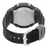 카시오 G-Shock 아날로그 디지털 레진 스트랩 오렌지 다이얼 쿼츠 GA-2100FLS-8A4 200M 남성용 시계