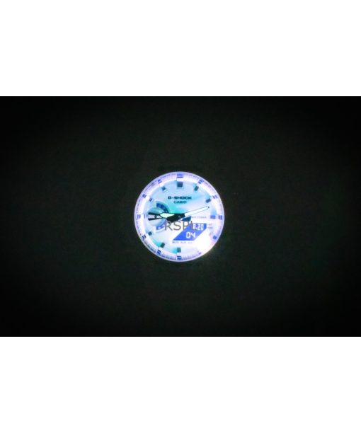 카시오 G-Shock 아날로그 디지털 레진 스트랩 화이트 다이얼 쿼츠 GA-2100HDS-7A1 200M 남성용 시계