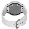 카시오 G-Shock 아날로그 디지털 레진 스트랩 화이트 다이얼 쿼츠 GA-2100HDS-7A 200M 남성용 시계