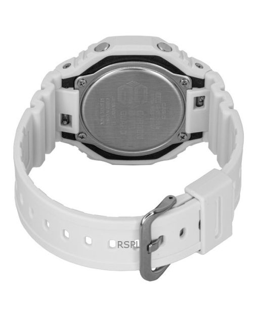카시오 G-Shock 아날로그 디지털 레진 스트랩 화이트 다이얼 쿼츠 GA-2100HDS-7A 200M 남성용 시계
