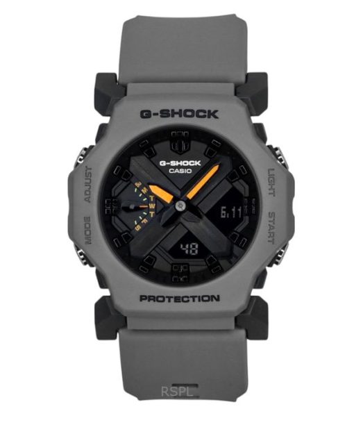 카시오 G-Shock 아날로그 디지털 레진 스트랩 그레이 다이얼 쿼츠 GA-2300-8A 200M 유니섹스 시계