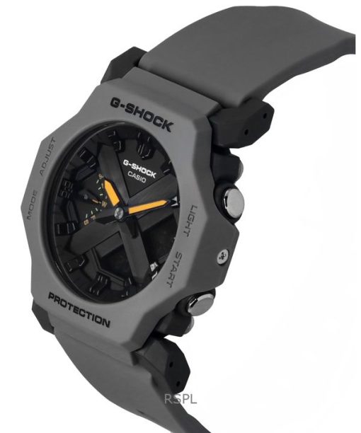 카시오 G-Shock 아날로그 디지털 레진 스트랩 그레이 다이얼 쿼츠 GA-2300-8A 200M 유니섹스 시계
