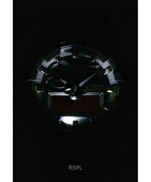 카시오 G-Shock 아날로그 디지털 레진 스트랩 블랙 다이얼 쿼츠 GA-700BBR-1A 200M 남성용 시계