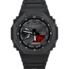 카시오 G-Shock 아날로그 디지털 스마트폰 링크 바이오 기반 레진 스트랩 블랙 다이얼 솔라 GA-B2100BBR-1A 200M 남성용 시계