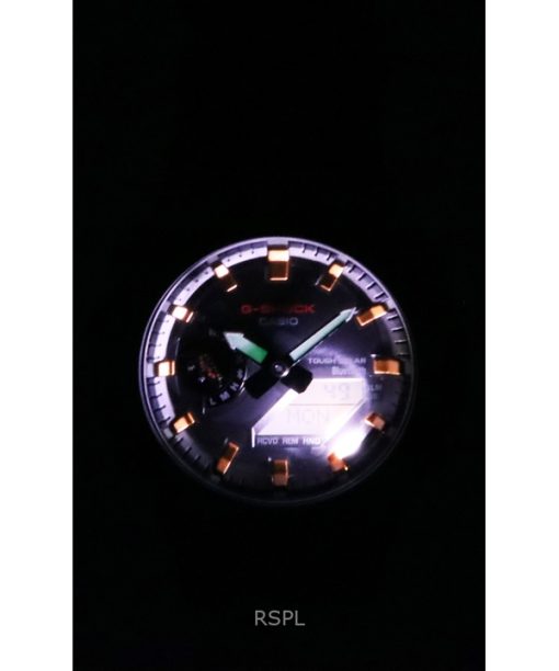 카시오 G-Shock 아날로그 디지털 찰스 다윈 파운데이션 스마트폰 링크 블랙 다이얼 솔라 GA-B2100CD-1A4 200M 남성용 시계