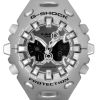 카시오 G-Shock 아날로그 디지털 레진 스트랩 실버 다이얼 쿼츠 GA-V01A-8A 200M 유니섹스 시계