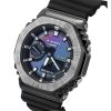 카시오 G-Shock G-Steel 아날로그 디지털 바이오 기반 레진 스트랩 멀티컬러 다이얼 쿼츠 GM-2100BRW-1A 200M 남성용 시계