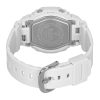 카시오 G-Shock 아날로그 디지털 바이오 기반 레진 스트랩 화이트 다이얼 쿼츠 GMA-P2100M-7A 200M 여성용 시계