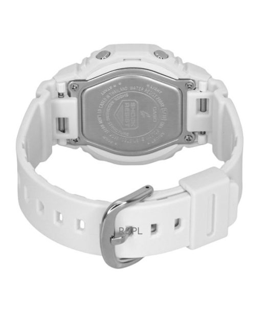 카시오 G-Shock 아날로그 디지털 바이오 기반 레진 스트랩 화이트 다이얼 쿼츠 GMA-P2100M-7A 200M 여성용 시계