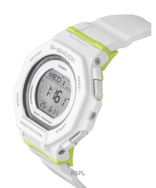 카시오 G-Shock G-Squad 디지털 스마트폰 링크 바이오 기반 수지 쿼츠 GMD-B300SC-7 200M 여성용 시계