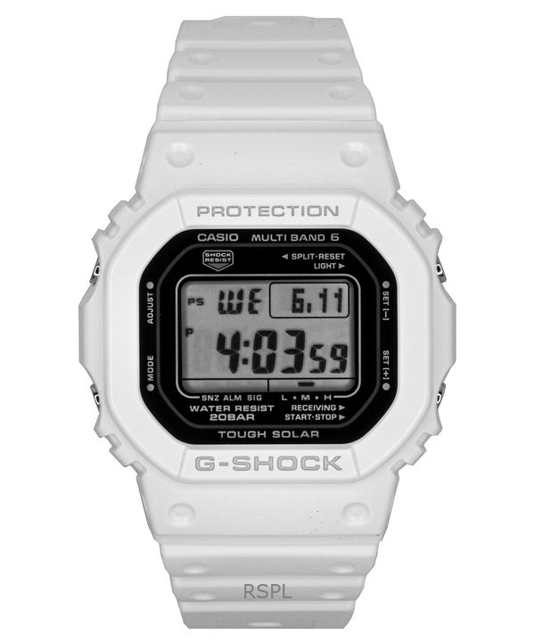 카시오 G-Shock 디지털 바이오 기반 레진 스트랩 솔라 GW-5000HS-7 200M 남성용 시계