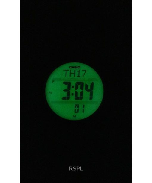 카시오 프로트렉 디지털 바이오 기반 수지 솔라 PRW-35LD-5 100M 남성용 시계