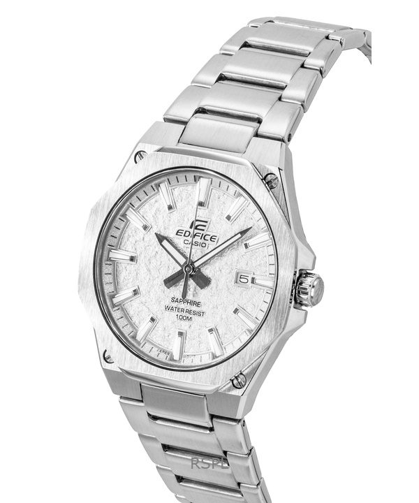 카시오 에디피스 아날로그 스테인리스 스틸 실버 다이얼 쿼츠 EFR-S108DE-8AV 100M 남성용 시계 3 카시오 에디피스 아날로그 스테인리스 스틸 실버 다이얼 쿼츠 EFR-S108DE-8AV 100M 남성용 시계