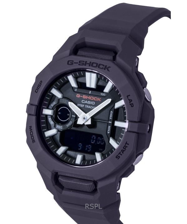 카시오 G-Shock 아날로그 디지털 레진 스트랩 스마트폰 링크 블랙 다이얼 쿼츠 GBA-950-2A 200M 남성용 시계 4 카시오 G-Shock 아날로그 디지털 레진 스트랩 스마트폰 링크 블랙 다이얼 쿼츠 GBA-950-2A 200M 남성용 시계