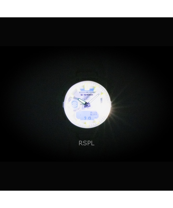 카시오 G-Shock G-Squad 아날로그 디지털 스마트폰 링크 레진 스트랩 화이트 다이얼 쿼츠 GBA-950-7A 200M 남성용 시계 3 카시오 G-Shock G-Squad 아날로그 디지털 스마트폰 링크 레진 스트랩 화이트 다이얼 쿼츠 GBA-950-7A 200M 남성용 시계