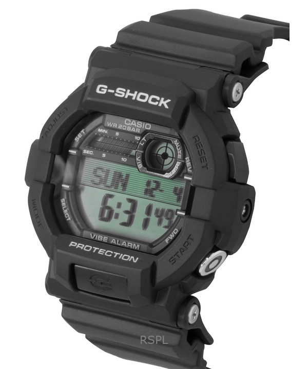 카시오 G-Shock 디지털 레진 스트랩 쿼츠 GD-350-1C 200M 남성용 시계 3 카시오 G-Shock 디지털 레진 스트랩 쿼츠 GD-350-1C 200M 남성용 시계