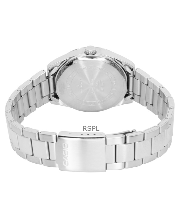 카시오 스탠다드 아날로그 스테인리스 스틸 마더 오브 펄 쿼츠 MTP-1302DS-1AV 남성용 시계 4 카시오 스탠다드 아날로그 스테인리스 스틸 마더 오브 펄 쿼츠 MTP-1302DS-1AV 남성용 시계