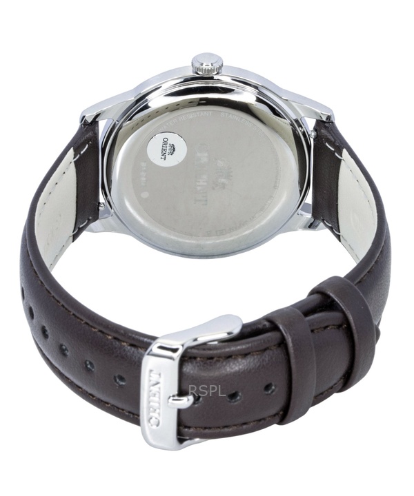 오리엔트 밤비노 가죽 스트랩 블랙 다이얼 솔라 RA-WK0004L 남성용 시계 3 오리엔트 밤비노 가죽 스트랩 블랙 다이얼 솔라 RA-WK0004L 남성용 시계