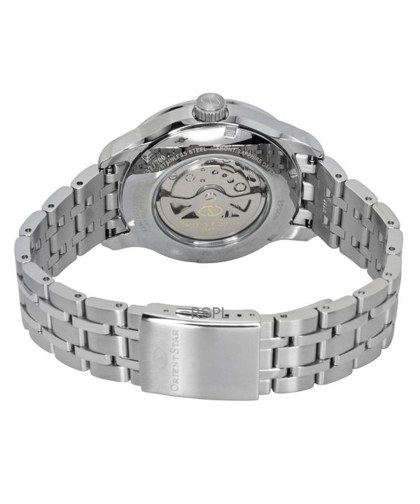 오리엔트 스타 컨템포러리 한정판 오픈 하트 민트 그린 오토매틱 RE-AV0B11E 100M 남성용 시계 4 오리엔트 스타 컨템포러리 한정판 오픈 하트 민트 그린 오토매틱 RE-AV0B11E 100M 남성용 시계