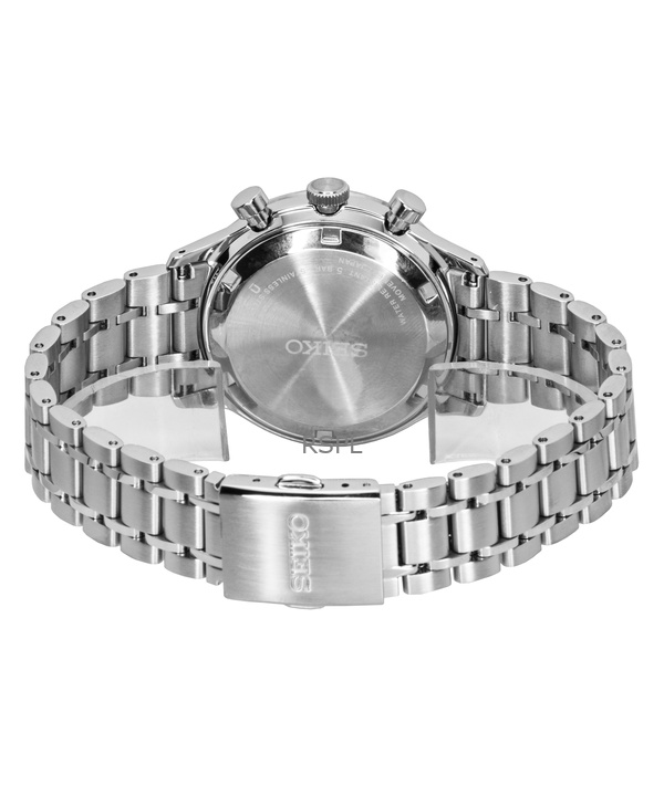 세이코 크로노그래프 스테인리스 스틸 블랙 다이얼 쿼츠 SSB479P1 남성용 시계 4 세이코 크로노그래프 스테인리스 스틸 블랙 다이얼 쿼츠 SSB479P1 남성용 시계