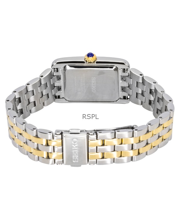 세이코 투톤 스테인리스 스틸 실버 다이얼 쿼츠 SWR087P1 여성용 시계 3 세이코 투톤 스테인리스 스틸 실버 다이얼 쿼츠 SWR087P1 여성용 시계