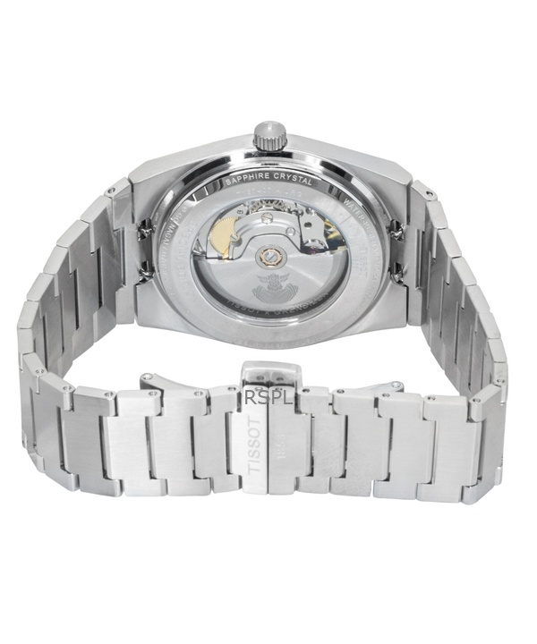 티쏘 PRX UFO 로봇 그렌다이저 스테인리스 스틸 블루 다이얼 오토매틱 T137.407.11.041 티쏘 PRX UFO 로봇 그렌다이저 스테인리스 스틸 블루 다이얼 오토매틱 T137.407.11.041.02 100M 남성용 시계