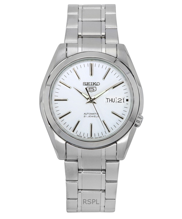 리퍼브 세이코 5 오토매틱 21 주얼스 일본산 SNKL41J1 남성용 시계