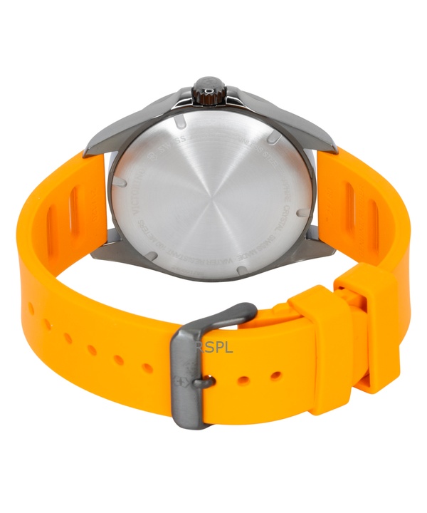 빅토리녹스 필드포스 GMT 러버 스트랩 매트 블랙 다이얼 쿼츠 241897 100M 남성용 시계 4 빅토리녹스 필드포스 GMT 러버 스트랩 매트 블랙 다이얼 쿼츠 241897 100M 남성용 시계